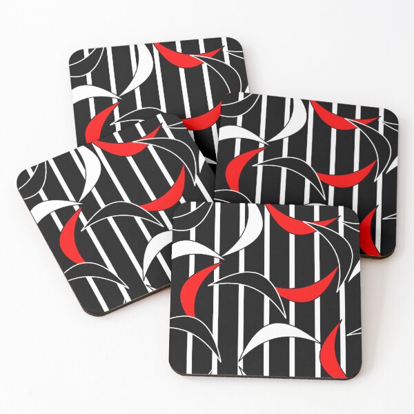 Aperçu de l'œuvre Top à rayures verticales noir et blanc créée et vendue par bobe1design.