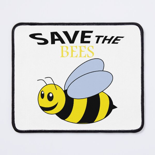 Item preview, Save the bees shits, save the bees phone cases, save the bees hats, save the bees shower curtain, save the bees backpack designed and sold by Poussyarts.