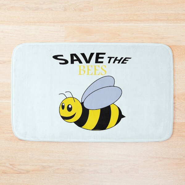 Item preview, Save the bees shits, save the bees phone cases, save the bees hats, save the bees shower curtain, save the bees backpack  designed and sold by Poussyarts.