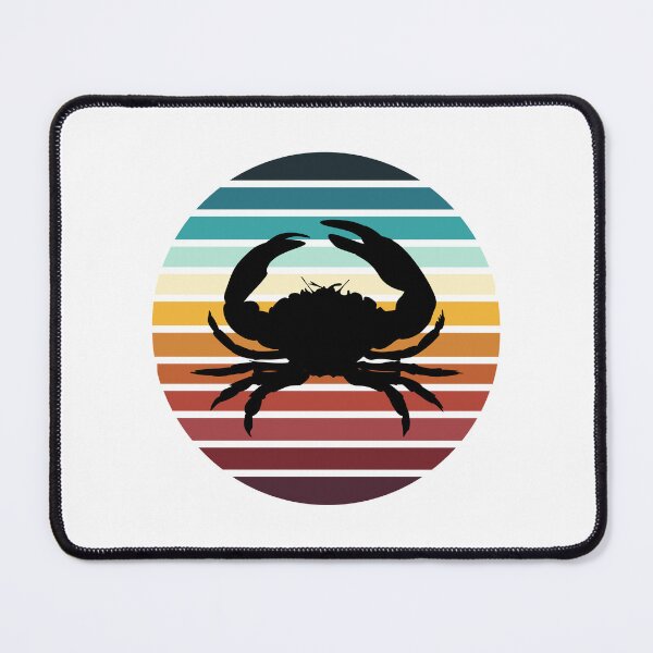 Item preview, Crustaceancore Nautical Crab Beach Life Sunset designed and sold by jrno11.