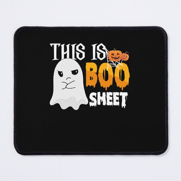 Item preview, This Is Boo Sheet funny cute ghost halloween spooky designed and sold by beckadamr.