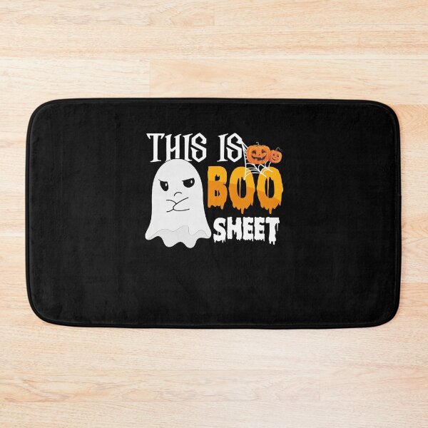 Item preview, This Is Boo Sheet funny cute ghost halloween spooky designed and sold by beckadamr.