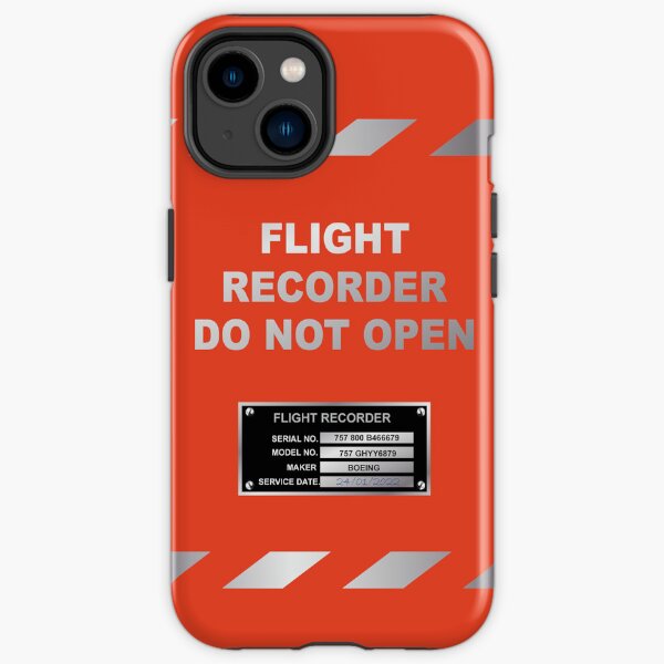 Flug Rekorder iPhone Robuste Hülle