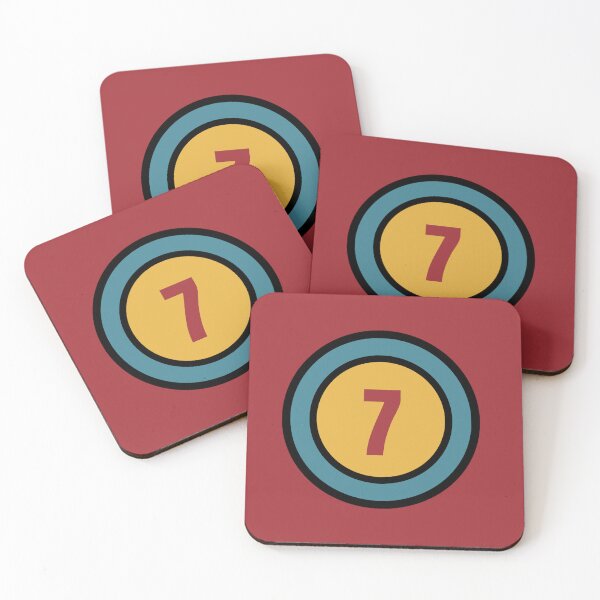 Item preview, The Number 7 - seven - seventh - 7th designed and sold by SirenSeventyOne.