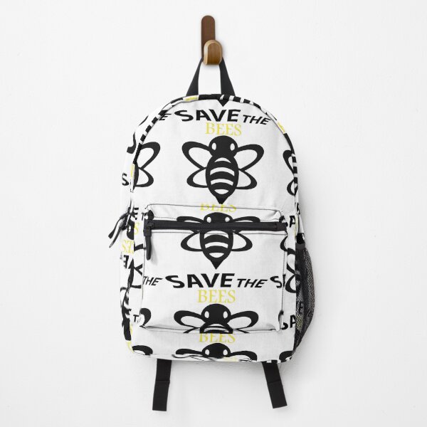 Item preview, Save the bees shits, save the bees phone cases, save the bees hats, save the bees shower curtain, save the bees backpack designed and sold by Poussyarts.