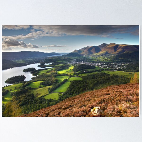 Item preview, Shadows and Light along the Borrowdale Valley to Skiddaw designed and sold by Martin Lawrence.