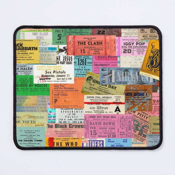Item preview, I miss concerts - ticket stubs designed and sold by Iheartrecords.