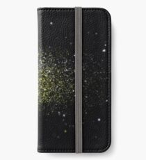 Tennisball Glitzer iPhone Flip-Case/Hülle/Klebefolie