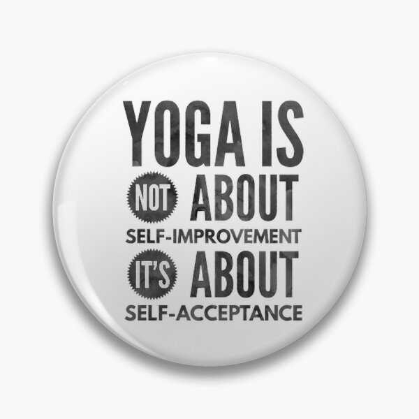 Item preview, Yogi is not about self-improvement it's about self-acceptance designed and sold by Hammy97.