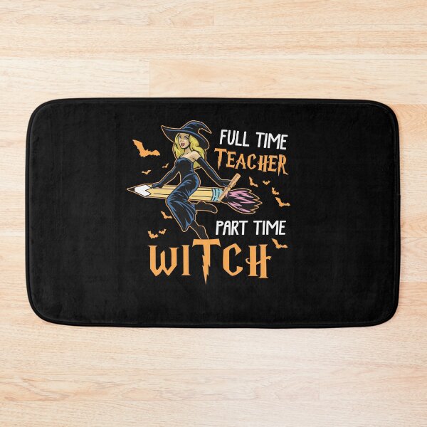 Item preview, Full Time Teacher Part Time Witch Funny Halloween Back To School designed and sold by bogiewatt6.