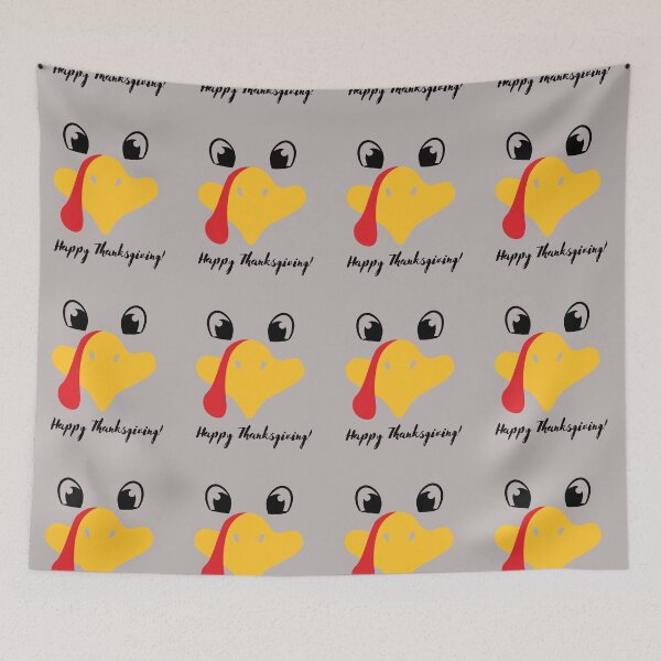 Item preview, Turkey face for Thanksgiving-Turkey day designed and sold by medoutfits.