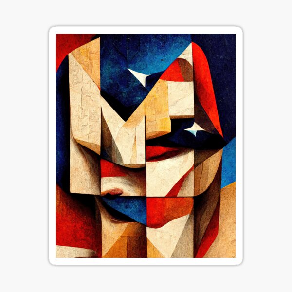Item preview, American Cubism designed and sold by BasajaunStudio.