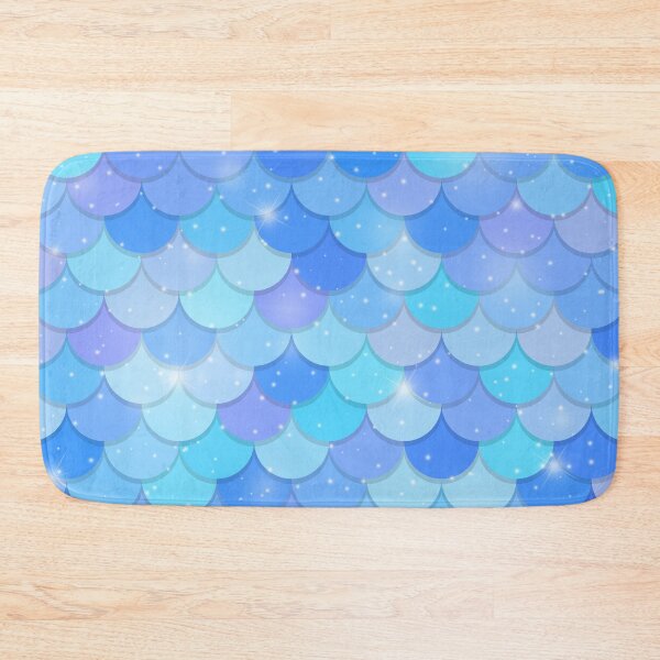 Item preview, Sparkling Blue Mermaid Scales designed and sold by Ayoub14.