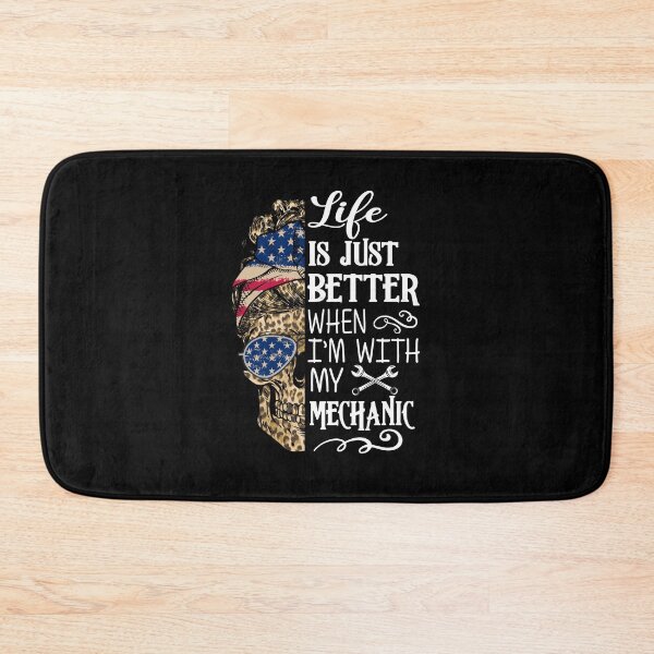 Item preview, Life is just better when i'm with my mechanic funny vintage cool mechanical engineering designed and sold by beckadamr.