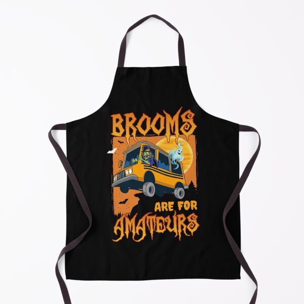 Item preview, Funny Brooms Are For Amateurs School Bus designed and sold by tulinorampyc.