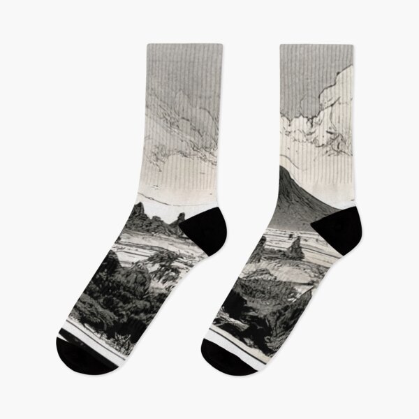 Item preview,  Black and white view on mount Fuji Japan designed and sold by Mirochan80.