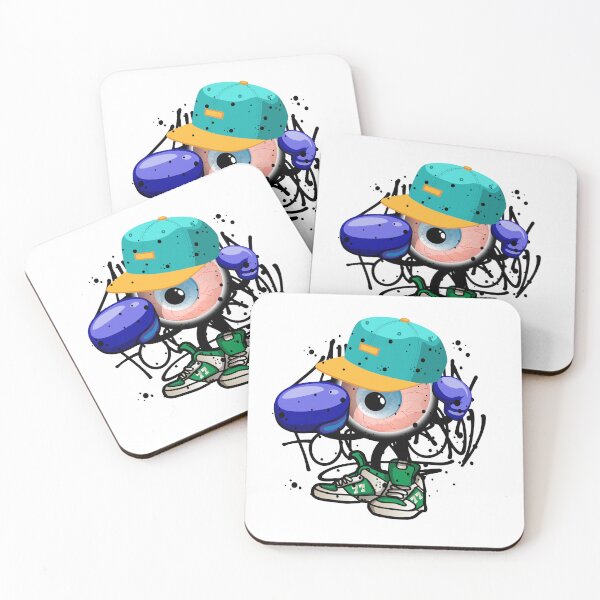 Item preview, Cute Halloween Boxing Graffiti Street Art designed and sold by NobuCollections.