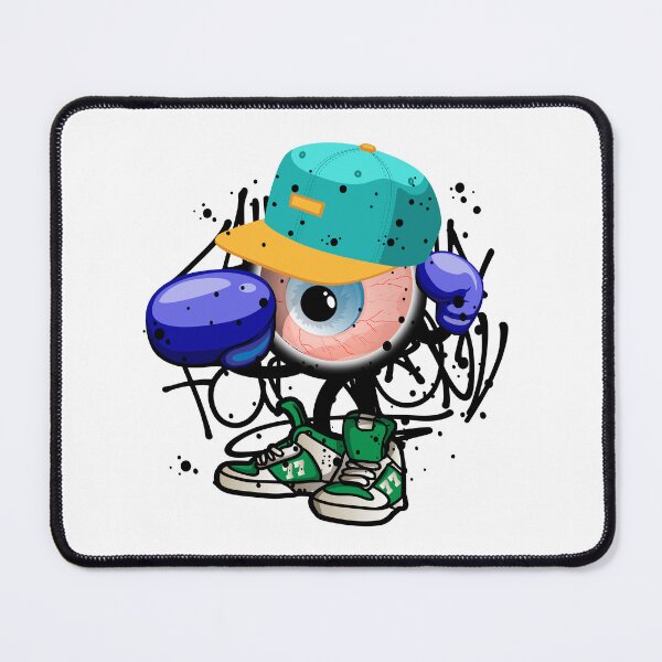 Item preview, Cute Halloween Boxing Graffiti Street Art designed and sold by NobuCollections.