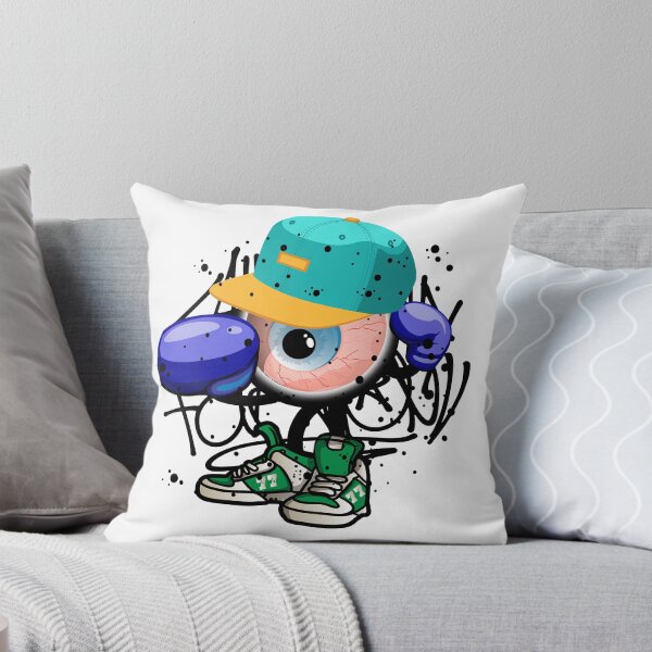 Item preview, Cute Halloween Boxing Graffiti Street Art designed and sold by NobuCollections.