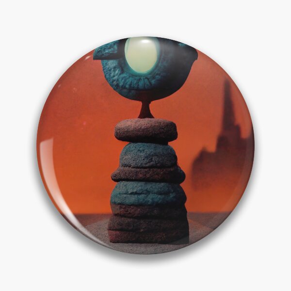 Artikelvorschau, Groovee Gooleez Halloween ‘22 Evil Eye auf einem normalen Stick entworfen und verkauft von WinnieWonka13.