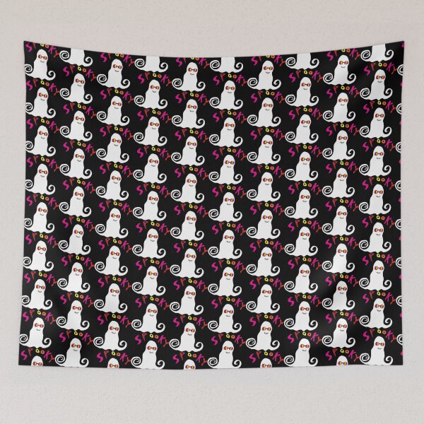Item preview, Groovy ghost spooky season designed and sold by Skelbunny.