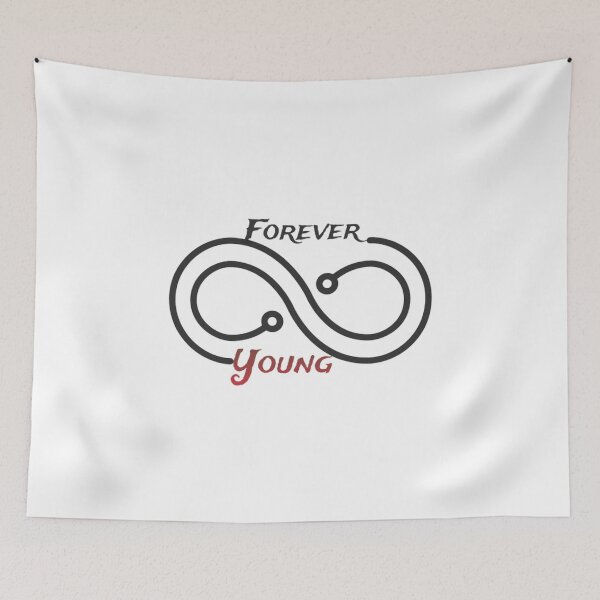 Item preview, Forever Young Art Design designed and sold by The best online style shop.