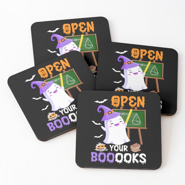 Item preview, Ghost Open Your Booooks Book Halloween School Teacher Kindergarten designed and sold by tulinorampyc.