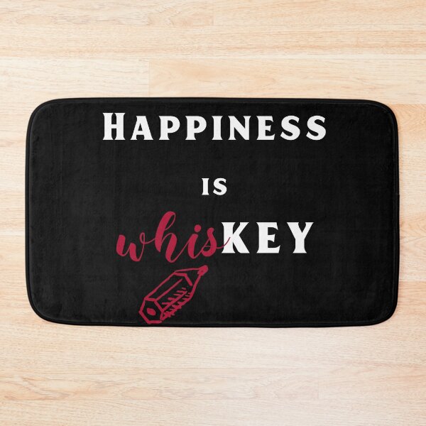 Item preview, Happiness Is Whiskey. Wise Words With Correction designed and sold by Rebel-Design.