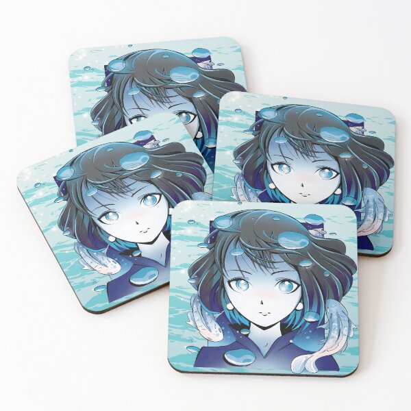 Item preview, Anime Girl Koi Carp Japanese Aesthetic Otaku Waifu Vapo designed and sold by Raika-Kokuin.