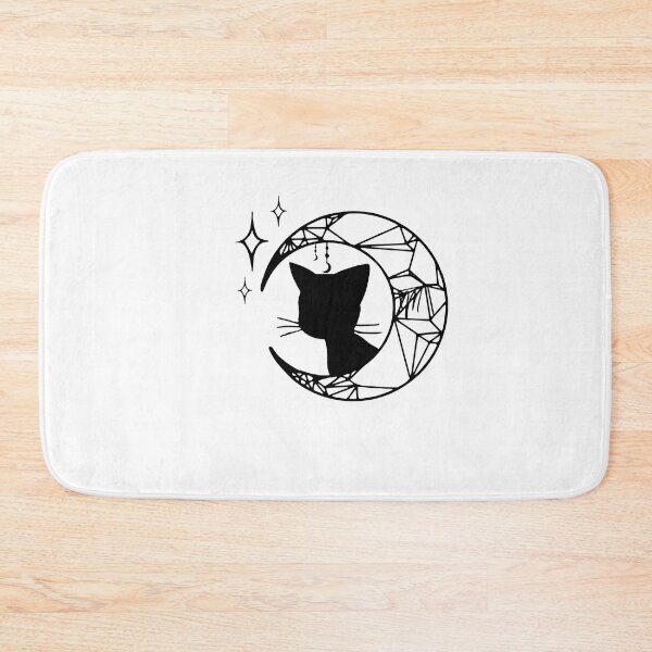 Item preview, black moon Cat Tshirt gift for cat lovers gift for cat owners  designed and sold by GhostAmine.