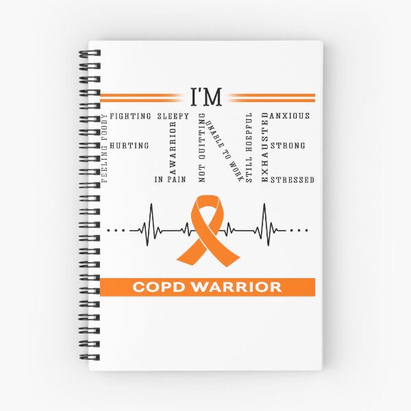 Item preview, I'm Fine COPD Warrior Support COPD Awareness Gifts designed and sold by rechardtee.