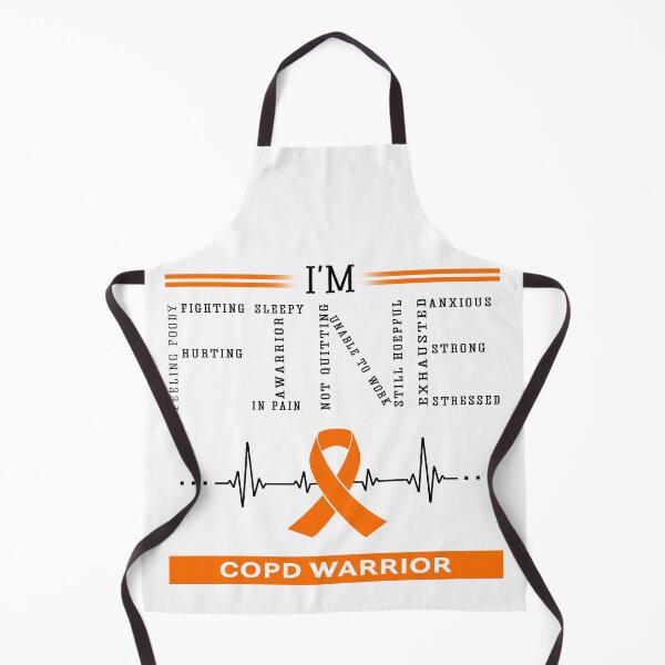 Item preview, I'm Fine COPD Warrior Support COPD Awareness Gifts designed and sold by rechardtee.