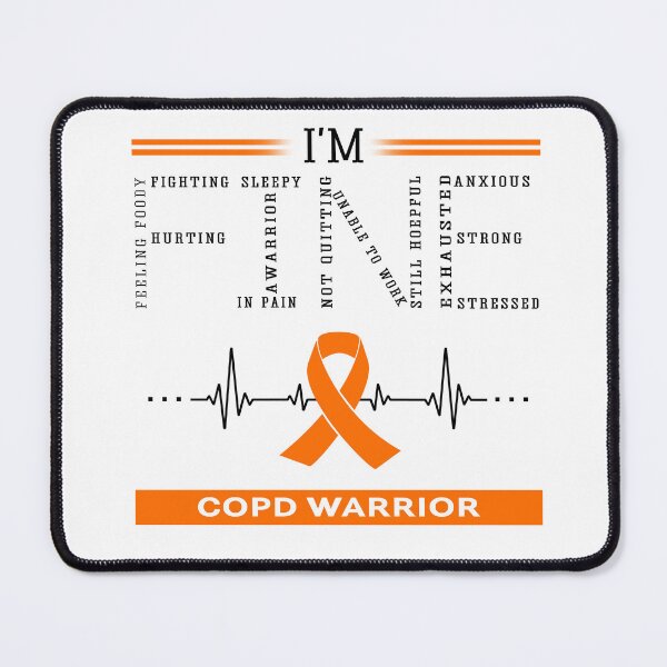 Item preview, I'm Fine COPD Warrior Support COPD Awareness Gifts designed and sold by rechardtee.