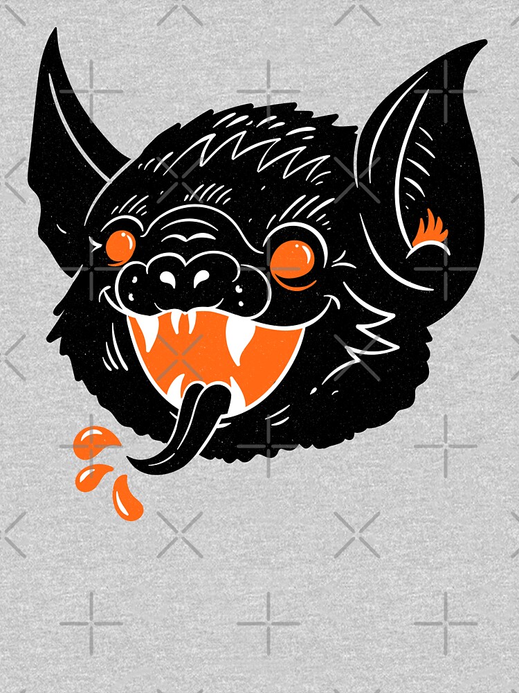Thumbnail 7 of 7, Classic T-Shirt, Vintage Bat Halloween designed and sold by SPOOKYSWAG.