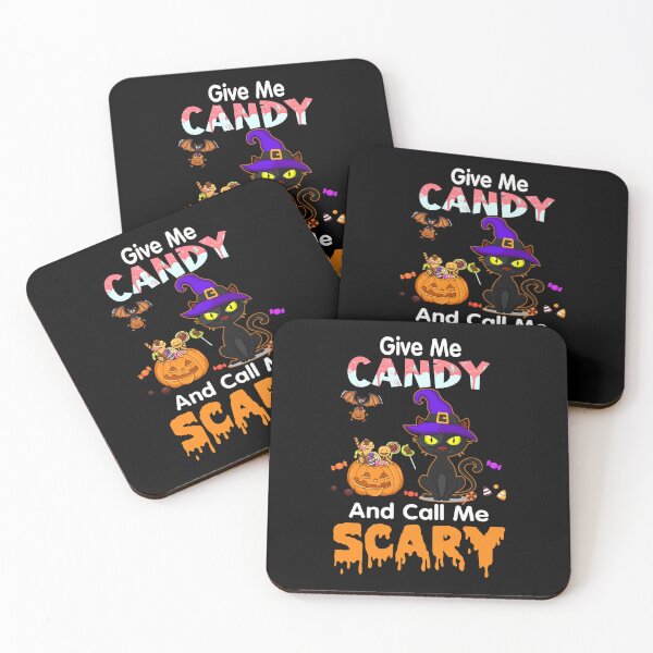 Item preview, Give Me Candy And Call Me Scary Funny Happy Halloween designed and sold by tulinorampyc.