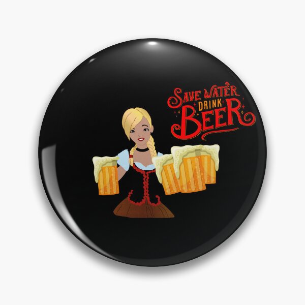 Artikelvorschau, Oktoberfest Bier Wiesn Save Water Drink Beer Bayern Design entworfen und verkauft von Raika-Kokuin.