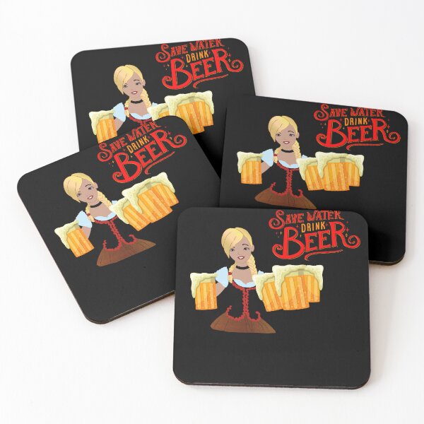 Item preview, Oktoberfest Beer Wiesn Save Water Drink Beer Bavaria Design designed and sold by Raika-Kokuin.