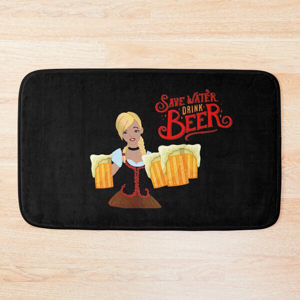 Item preview, Oktoberfest Beer Wiesn Save Water Drink Beer Bavaria Design designed and sold by Raika-Kokuin.