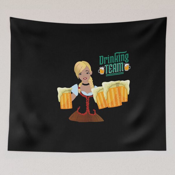 Item preview, Oktoberfest Beer Wiesn Drinking Team Bavaria Design designed and sold by Raika-Kokuin.