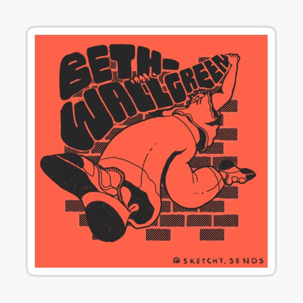Bethwall Green Climbing Gym Sticker Sticker