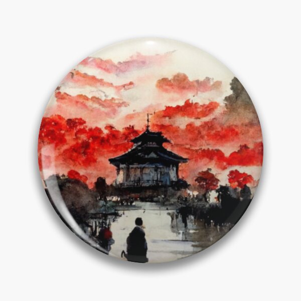 Artikelvorschau, Aquarellansicht Ueno Park Tokio Asakusa entworfen und verkauft von Mirochan80.