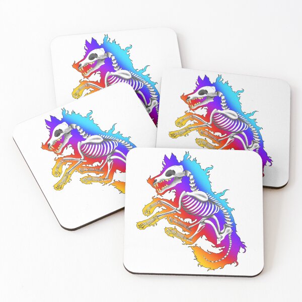 Item preview, Rainbow Fire Hell Hound  designed and sold by Sourtomics.