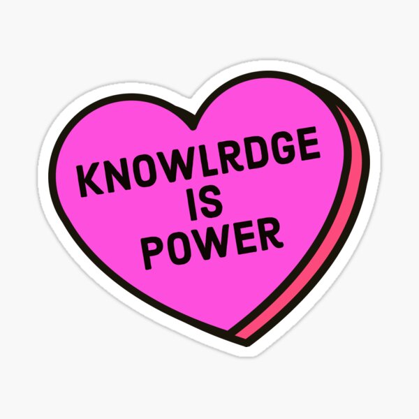 Item preview, Knowledge Is Power designed and sold by ArtBySymone.