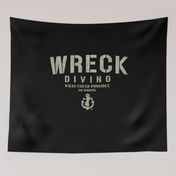Item preview, Wreck Diving - Diving Wreck - Wreck Diving - Scuba Diver D designed and sold by Raika-Kokuin.