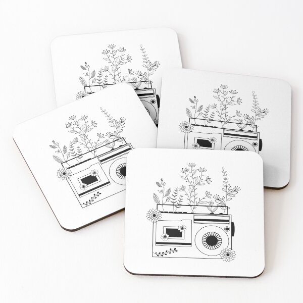Item preview, VINTAGE RADIO WITH FLOWERS  ESSENTIAL  TSHIRT  designed and sold by GhostAmine.