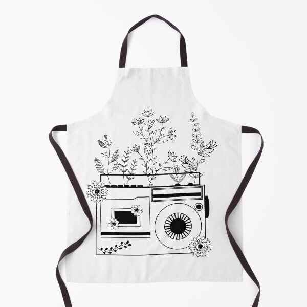 Item preview, VINTAGE RADIO WITH FLOWERS ESSENTIAL TSHIRT designed and sold by GhostAmine.