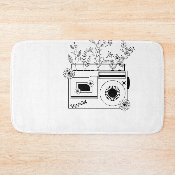 Item preview, VINTAGE RADIO WITH FLOWERS  ESSENTIAL  TSHIRT  designed and sold by GhostAmine.