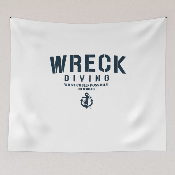 Item preview, Wreck Diving - Diving Wreck - Wreck Diving - Scuba Diver W designed and sold by Raika-Kokuin.