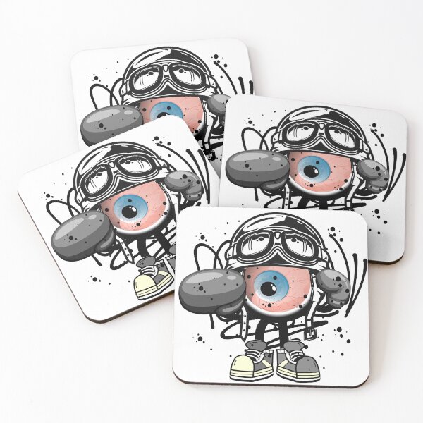 Item preview, Boxing Monster Graffiti Street Art designed and sold by NobuCollections.