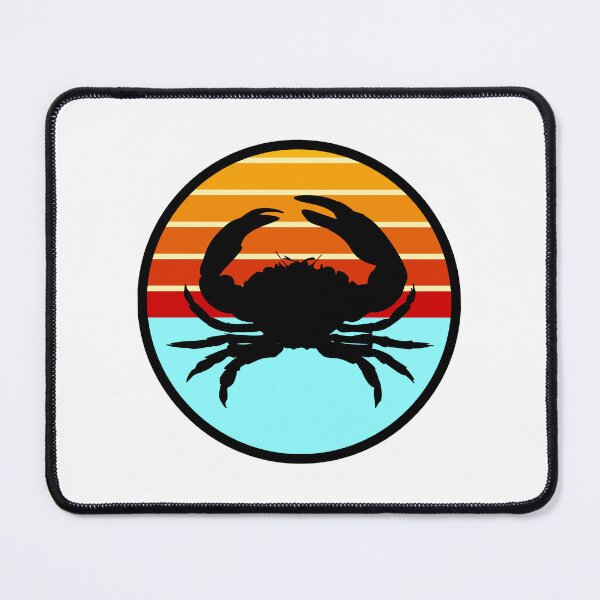 Item preview, Crustaceancore Nautical Crab Beach Life Sunset designed and sold by jrno11.